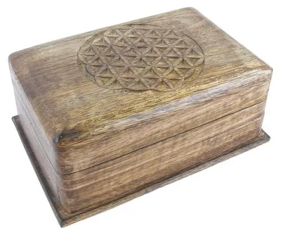 Produktbild von Trickbox, Schatulle aus Palisander-Holz, Größe ca. 16 x 11 x 7 cm