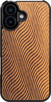 Immagine prodotto di Custodia in legno per iPhone 17, Bewood Merbauwellen