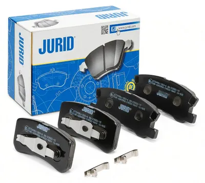 Produktbild von JURID 572498J Bremsbeläge Satz für MITSUBISHI ASX (GAW) für JEEP COMPASS (MK49)
