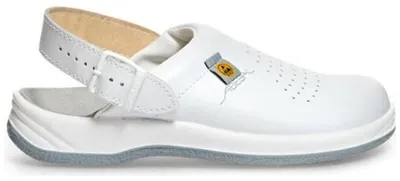 Produktbild von Abeba Sicherheits-Clog 35600 OB SRC ESD Gr. 39 weiß