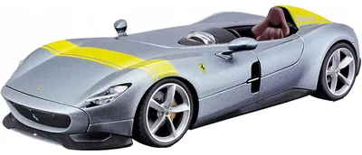 Immagine prodotto di Bburago 18-26027 - Modellino auto - Ferrari Monza SP1 (argento, scala 1:24) Auto giocattolo