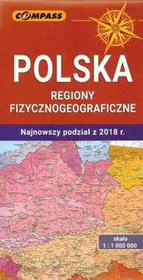Zdjęcie produktu dla Polen. Physikalisch-geographische Regionen. Kompass