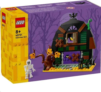 Obrázok produktu pre LEGO Iconic Halloweenska stodola, Stavebnica, 8 rok / roky, Plast, 205 kusov, 264 g