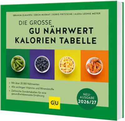 Productafbeelding van Die große GU Nährwert-Kalorien-Tabelle 2026/27