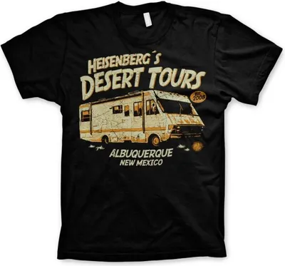 Produktbild von Heisenbergs Desert Tours T-Shirt - Large - Black