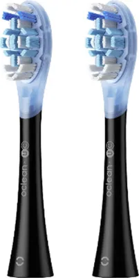 Produktbild von OCLEAN Aufsteckzahnbürste Ultra clean black 2er Pack