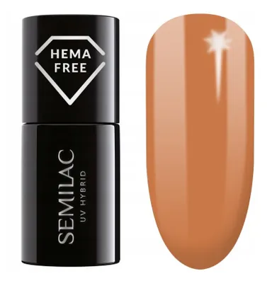 Obrázok produktu pre Semilac Lakier Hybrydowy 416 Golden Hour Orange (Bez Hém) 7Ml