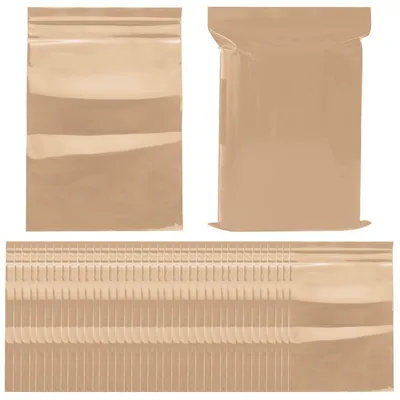 Produktbild von Hygienebeutel Hygienetüten Damenbinden-Beutel - Mit Reißverschluss - Schwarz - 120 Stück - 10 x 15 cm