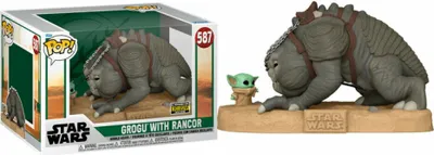 Zdjęcie produktu dla Funko Pop! Exclusive - Grogu z Rancorem figurka winylowa Star Wars