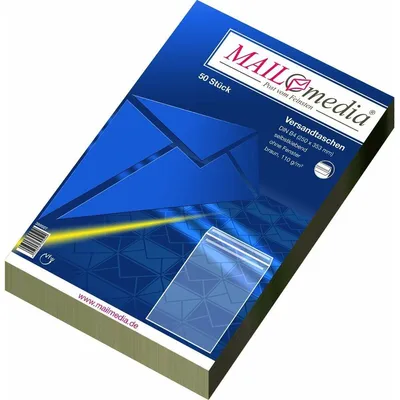 Produktbild von 50 Versandtaschen DIN B4 Briefumschläge 110g/m² braun