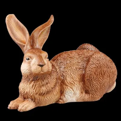 Produktbild von Goebel Ostern Naturell Hase Adelais Neuheit 2020 66883221/Abverkauf nur solange Vorrat reicht