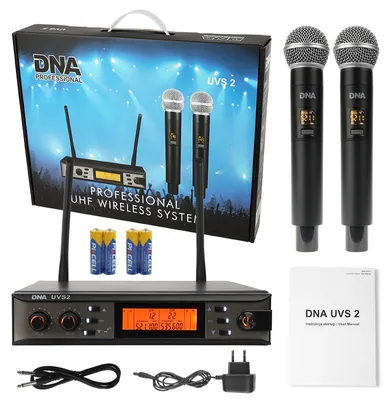 Immagine prodotto di DNA UVS 2 Wireless Microphone Sound System
