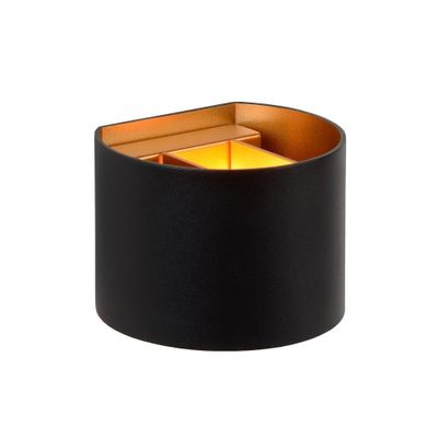 Lucide LED-Wandleuchte Xio Wandleuchte Wandlicht Bilderlicht G9 13 cm schwarz