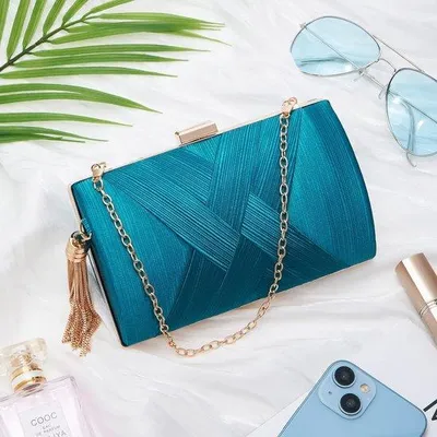 Productafbeelding van Famanu Clutch Tas - Elegante avondtas - Zwart