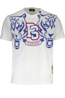 Image de T-shirt homme PLEIN SPORT TIPS119 Couleur : blanc, Taille : S