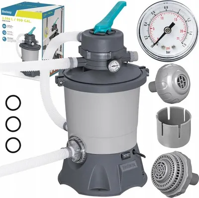 Produktbild von Bestway® 3596 l/h Sandfilterpumpe Filtration #58515