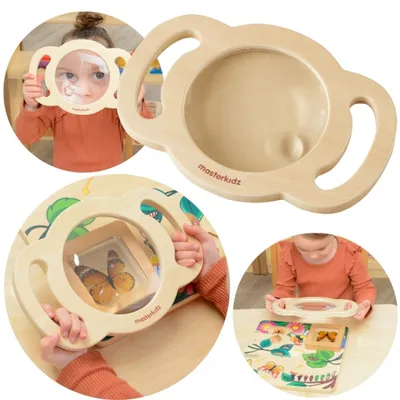 Produktbild von Große Entdeckungslupe aus Holz von Masterkidz