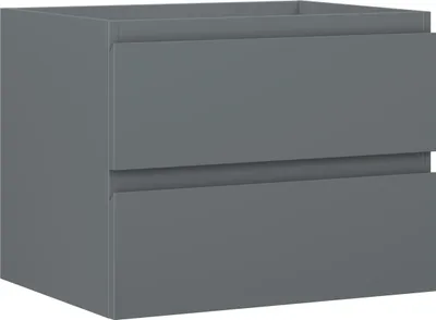 Zdjęcie produktu dla Mexen Orio szafka łazienkowa podumywalkowa 60 cm, 2 szuflady, grafit mat - 91A10-06047-2-BFF66