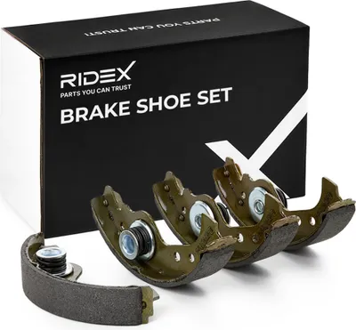 Produktbild von RIDEX Bremsbackensatz Trommelbremse Hinten für FIAT Seicento / 600 Schrägheck (187) 70B0087