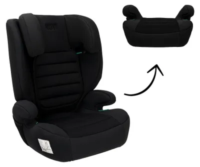 Produktbild von Novi James i-Size Kindersitz (R129) – 100–150 cm – mitwachsend – ohne Isofix – Schwarz