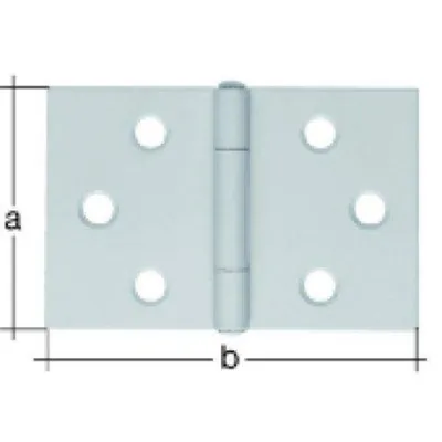 Obrázek produktu pro Závěs V.60mm Š.90mm S.1,25mm VA široký GAH