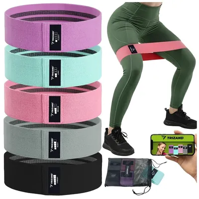 Produktbild von Set mit Fitnessbändern - 5 Stück Trizand 25877