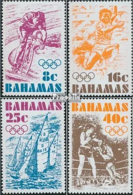 Produktbild von Briefmarken Bahamas 1976 Mi 398-401 (kompl.Ausg.) postfrisch Olympische Sommerspiele