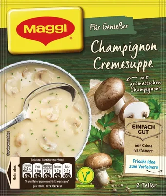 Obrázek produktu pro Maggi For Gourmets Krémová houbová polévka jemná a krémová 51g