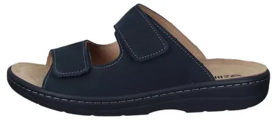 Produktbild von Dr. Brinkmann Chelva Pantoletten Gepolstertes, bequemes Fußbett, Klettverschluss für optimale Anpassung, Leicht, robust und pflegeleicht blau 42 EU