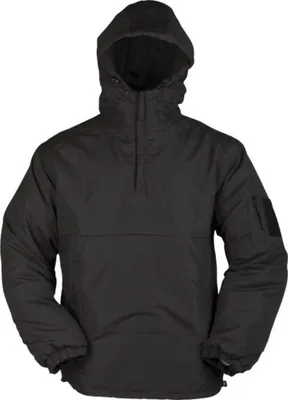 Obrázek produktu pro MIL-TEC Combat anorak zimní černá bunda s kapucí XL