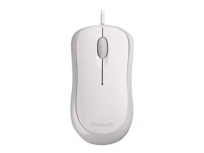 Produktbild von Microsoft Basic Optical Mouse for Business, Beidhändig, Optisch, USB Typ-A, 800 DPI, Weiß