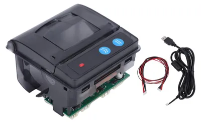 Produktbild von Thermodrucker Modul 58mm EM5824 mehrsprachig für MCU Sekundärentwicklung TTL RS232 USB Kassenbon Drucker Embedded