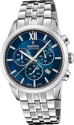 Produktbild von Festina Herren Uhr Swiss Edelstahlarmband silber D2UF20040/2