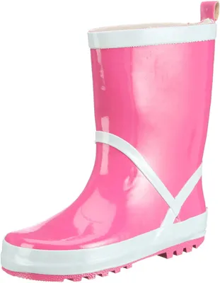 Produktbild von Playshoes Gummistiefel Uni Kinder Regenstiefel, Pink, 24/25 EU