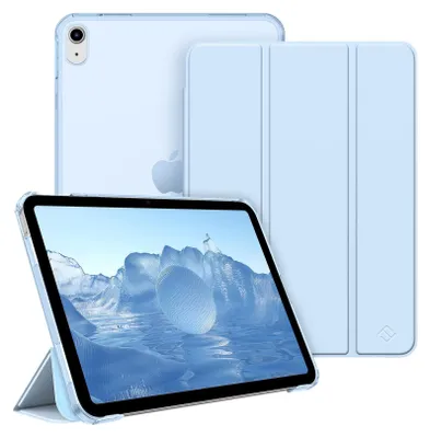Produktbild von Fintie Hülle für iPad 11. Generation 2025 11 Zoll (A16), iPad 10. Generation 10.9 Zoll 2022 - Ultradünn Schutzhülle mit transparenter Rückseite Abdeckung Case Cover, Auto Schlaf/Wach, Himmelblau