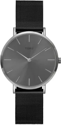 Produktbild von Damenarmbanduhr TORII S34BS.AS klassisch schwarz Fashion