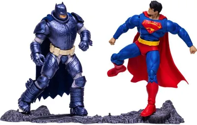 Produktbild von McFarlane Toys - DC Actionfiguren Collector Multipack Superman vs. Armored Batman 18 cm