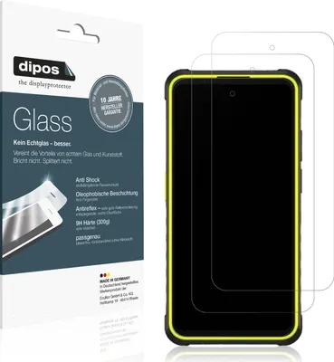 Produktbild von 2x Schutzfolie für Ulefone Armor X31 matt - Anti-Shock 9H Folie dipos Glass Kunststoffglas