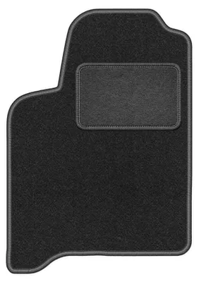 Immagine prodotto di Tappetino guidatore in moquette per Renault Scenic I 1996-2003 (monovolume) – 1 pezzo, grigio grafite, su misura – Wielganizator LUX