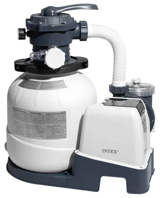 Produktbild von INTEX 26656GS - Sandfilterpumpe - RCD SX2100 Poolfilter Filterpumpe 7,9m³l/h