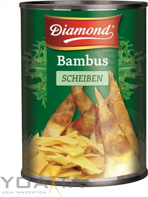 Produktbild von DIAMOND Bambussprossen Scheiben 540g / 300g ATG | Bambus Scheiben