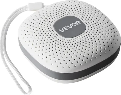 Produktbild von Sound Machine, 21 beruhigende Schlafgeräusche, tragbares und aufhängbares 3-in-1-Gerät für weißes Rauschen mit automatischer Abschaltfunktion, sanftem Ringlicht und Speicherfunktion, für Babys, Erwachsene, zu Hause, im Büro und auf Reisen