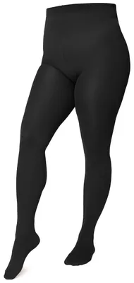 Produktbild von Merry Style Damen mikrofaser Strumpfhose plus size MS 162 60 DEN (Schwarz, XXXL) .