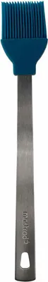 Immagine prodotto di Mastrad pennello per arrosti e pasticceria, utensile da cucina, silicone, acciaio, blu, 25 cm, F13013