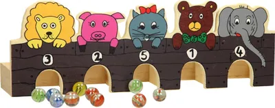 Obrázek produktu pro Playwood mramorová hra divoká zvířata