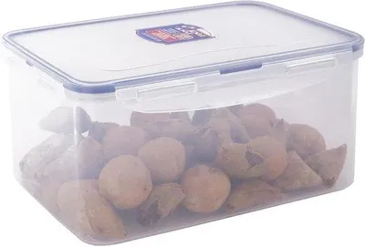 Immagine prodotto di Contenitore trasparente in plastica - 248 x 18 x 12 cm - 36 l Contenitore trasparente per torte