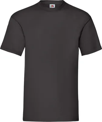 Obrázek produktu pro Pánské tričko s krátkým rukávem - FOL VALUEWEIGHT T - black - velikost 5XL