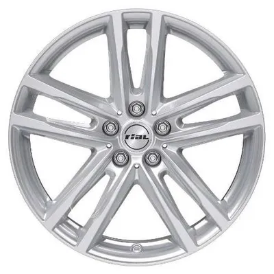 Produktbild von 19 Zoll Alufelge RIAL X10 19"x8" 5x112 PCD ET57 66.50mm Felge Silber