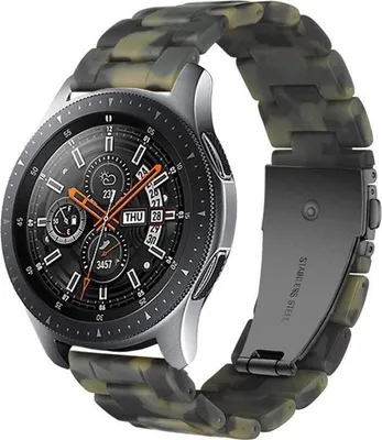 Produktbild von Armband 22mm für Samsung Galaxy Gear S3/Gear 2/ Huawei Watch GT Watch 2 Pro Ticwatch Pro Pepple Time in Grün