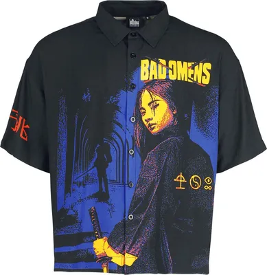 Produktbild von Bad Omens Kurzarmhemd Uni EMP Signature Collection multicolor XL